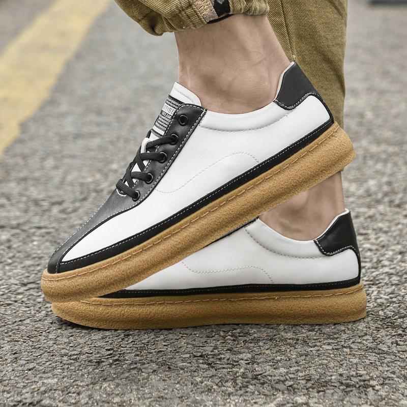 Luxury Brand Men Fashionable and Comfortable Casual Leather Shoes Outdoor Men's Anti Slip Lightweight Sports and Leisure Shoes