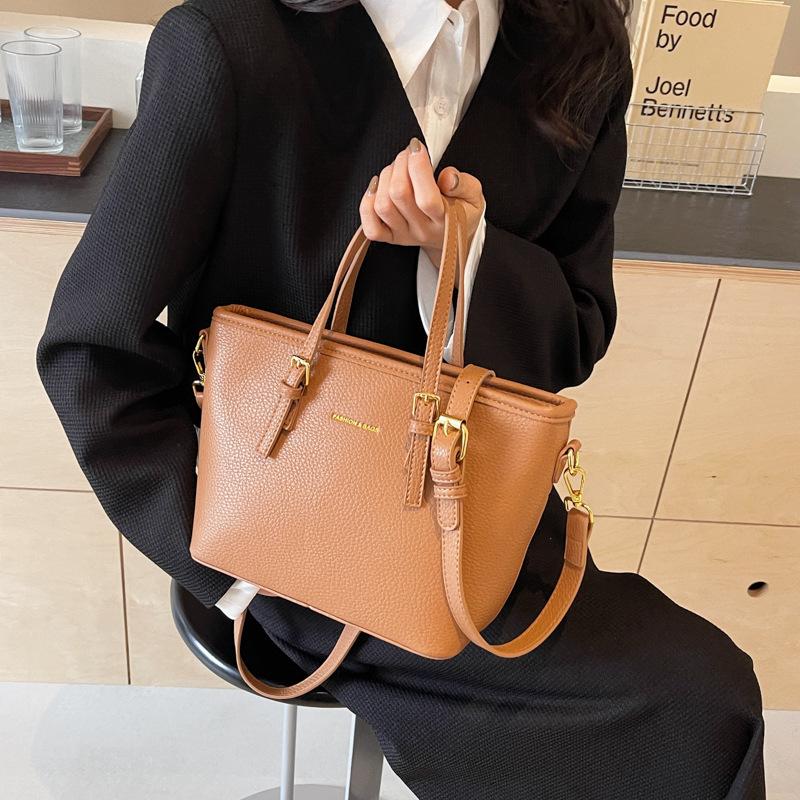 This Atmosphere Bucket Bag Women's New High-end Feeling Shoulder Messenger Bag Women