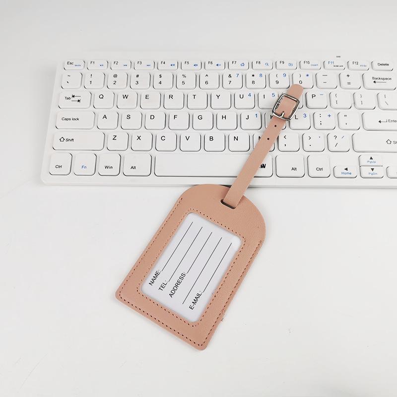 PU Leather Luggage ID Tag for Travel