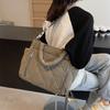 2025 New Women's Tote Bag Satchel with Compartment Large Zipper Handbag Suitable for Travel and Work