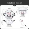 Doodle Cow Cartoon Ceramic Tableware Set