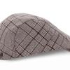 Sombrero Hombres Mujeres Boina Otoño e Invierno Gorra Retro Adelante Sombrero de Pintor Inglaterra Ocio al Aire Libre Tweed Gorra de Lengua de Pato