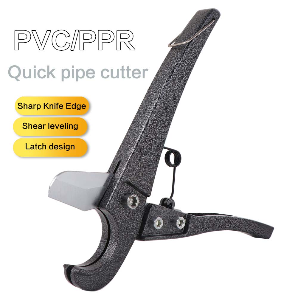 3-32mm Öffnung PVC-Rohrschneider Einstellung Aluminiumlegierung Rohrrohr Schere Nicht-rutschfest Manuelles Schneiden Sanitär Manuelles Werkzeug