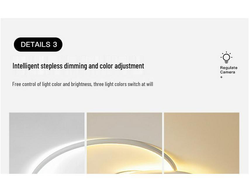 Full Spectrum Modern Minimalist LED Ceiling Lamp 2025 for Bedroom