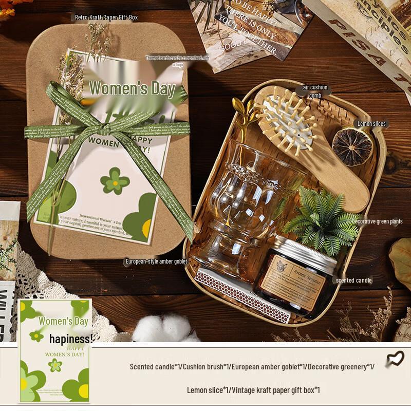 Goddess Day Scented Gift Set with European Cup and Air Comb