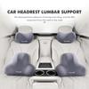 NPSBC1 For Alfa Romeo Car Driver Seat Headrest Lumbar Support Pad Neck Pillow Interior Accessories For Alfa Romeo Giulia 147 Mito 156 1