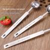 Stainless Steel Measuring Spoon Set with Precise Scale for Baking and Coffee