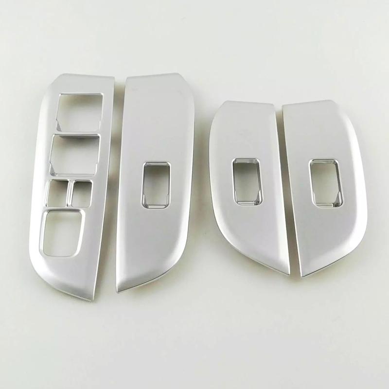 Pre Subaru Outback 2015 2016 Styling auta ABS Chróm Kryt panela spínača ovládania zdvíhania skla dverí a okien