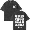 Vintage Washed Muscle Mommy Gym Rat Funny  Meme T Shirt Mens Women High Street Tshirt Aesthetic Fashion Oversized T Shirts