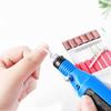 Portable USB Electric Nail Drill Machine with Multiple Drill Bits and Sanding Bands for Manicure and Pedicure Nail Care Tool Kit