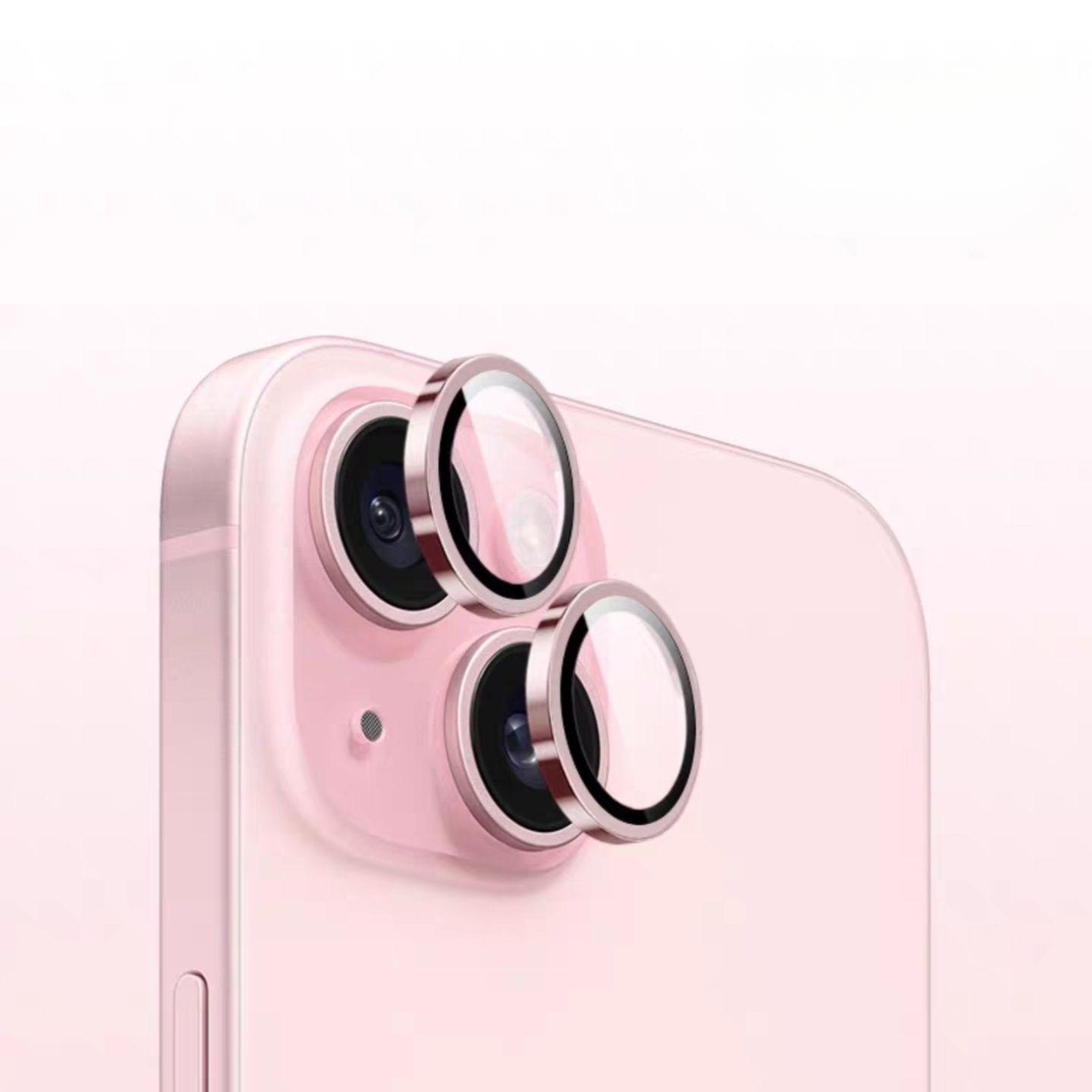 

Загартована плівка для об’єктива для Apple iPhone16promax - Невидима кришка з задньою камерою телефону, ультрапрозоре скло проти подряпин на iPhone16/15/14/13/12/11/Pro/Promax Apple 15[2 Pcs] рожевий