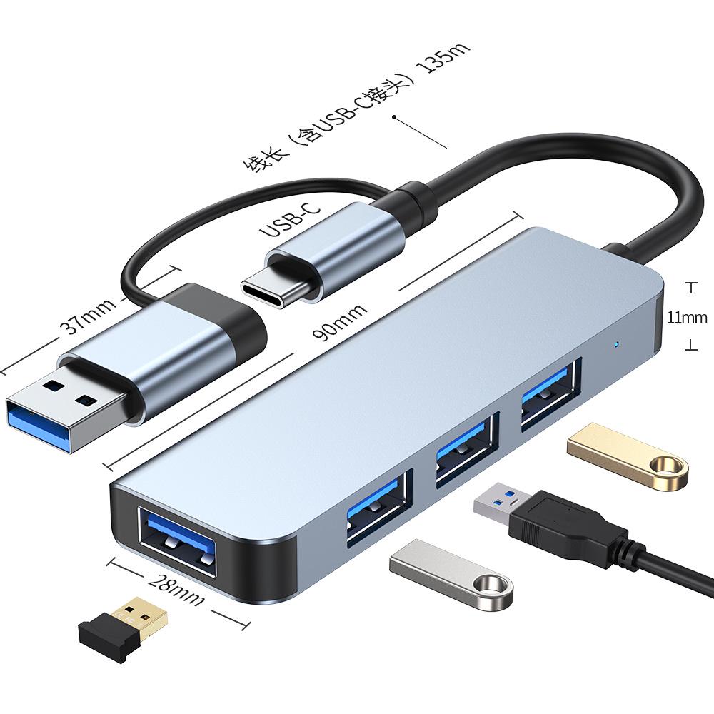 Type-C 4K HD Multi-Port Expansion Dock with Screen Converter