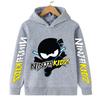 Autumn Ninja Cartoon Children's Hoodie Casual Hoodie Boy and Girl Pullover 4-14 Yrs Clothing Hoodie Polyester