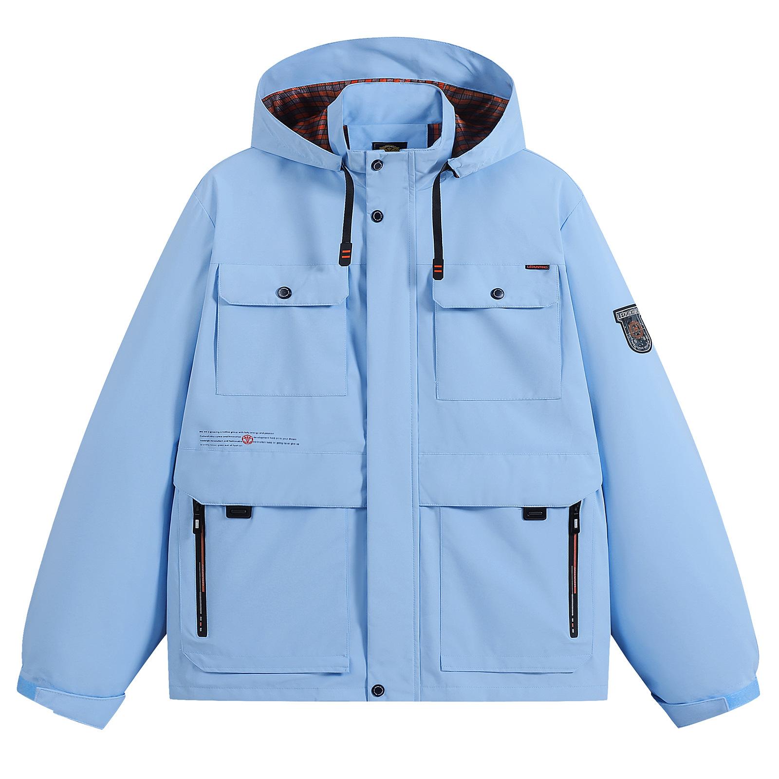 

Куртка с принтом Куртка с капюшоном Мужская куртка Парка Повседневная куртка с капюшоном Тренч Куртка с капюшоном Куртка 5XL синий