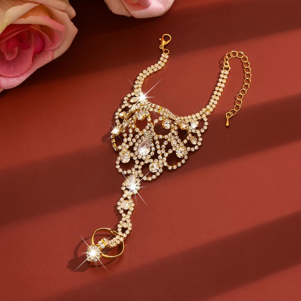 Fashion Daily Versatile Hand Chain Temperament Women'S Bracelet Ring Gift