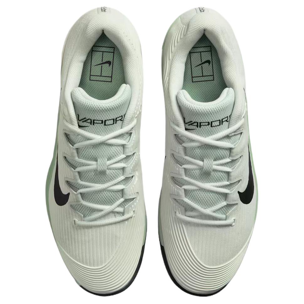 Nike Vapor 12 Comfortable Fit Supportive Rebound Lightweight Low-Top Tennis Shoes Men sneaker Light-Green Black FV5552-003