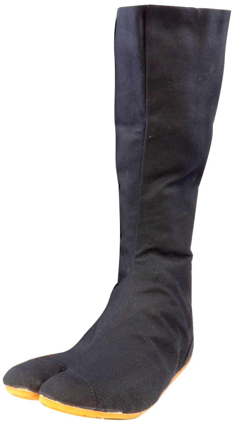 

Rikioh Sewn-on Tabi Fighter, 15-Sheet Kohaze, Black, 27.0cm, F15