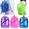 1 Pcs Waterproof PVC Clear Plastic Daily Mini Teenager Girls Notebook School Bag Fashion Transparent Backpack