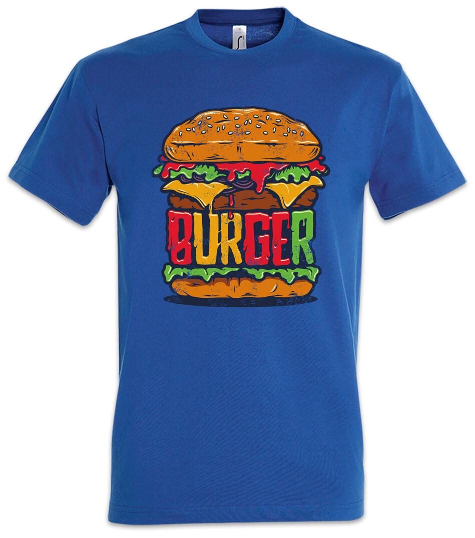 Burger T-Shirt Barbecue Grill Chef Bun Hamburger Cheeseburger Fun XXL