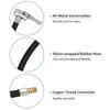 Bike Motorcycle Car Tire Air Inflator Hose Inflatable Tube Hose Tire Valve Connect Pipe Connection Air Chuck Inflator Pump