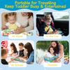 Montessori Busy Book for Toddlers, Preschool Learning Activities for Kids, Kindergarten Educational Toys for 3 Year Old