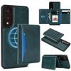 Magnetic 2 - In - 1 Case Wallet for Samsung S24 - 25 Series, Shockproof & RFID Blocking, 9 - Card Storage & Stand