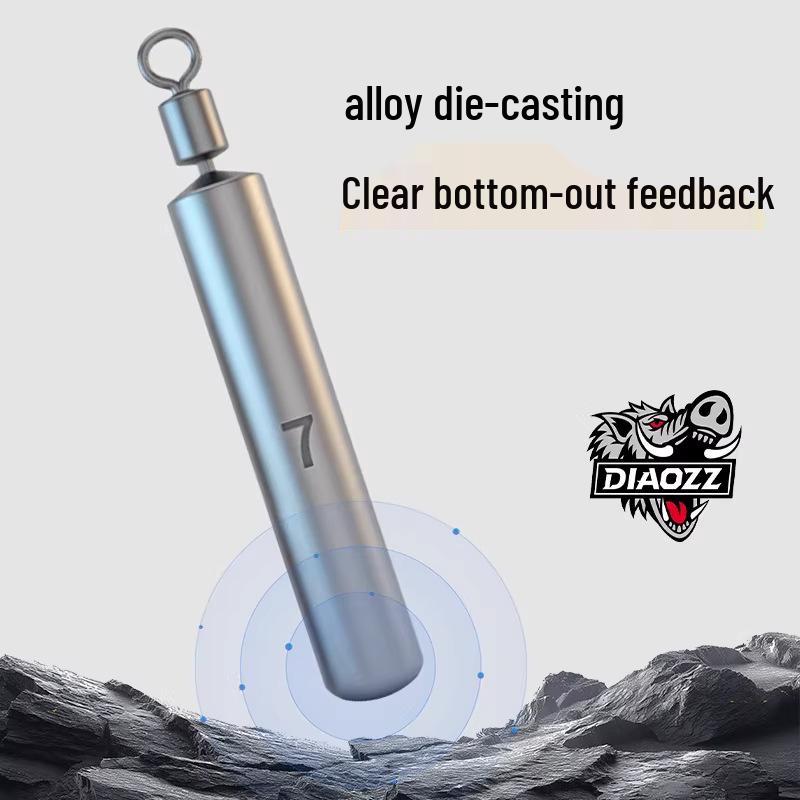 Diaozhizhu Alloy Drop Shot Sinker - Tungsten Steel Alternative for Texas Rig.