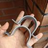 Extra Thick 3mm PPR Pipe Clamp Hoops, U-Shaped Wall Mount, 30mm Wide