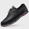 Men's Autumn Soft Leather Casual Shoes with Breathable Design and Flexible Sole