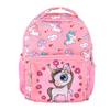 Kids Backpack Large Capacity Breathable Lightweight Cartoon Children School Bag for Girls Pink