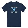 Blue's Clues Unisex Adult Happy Blue Happy You T-Shirt