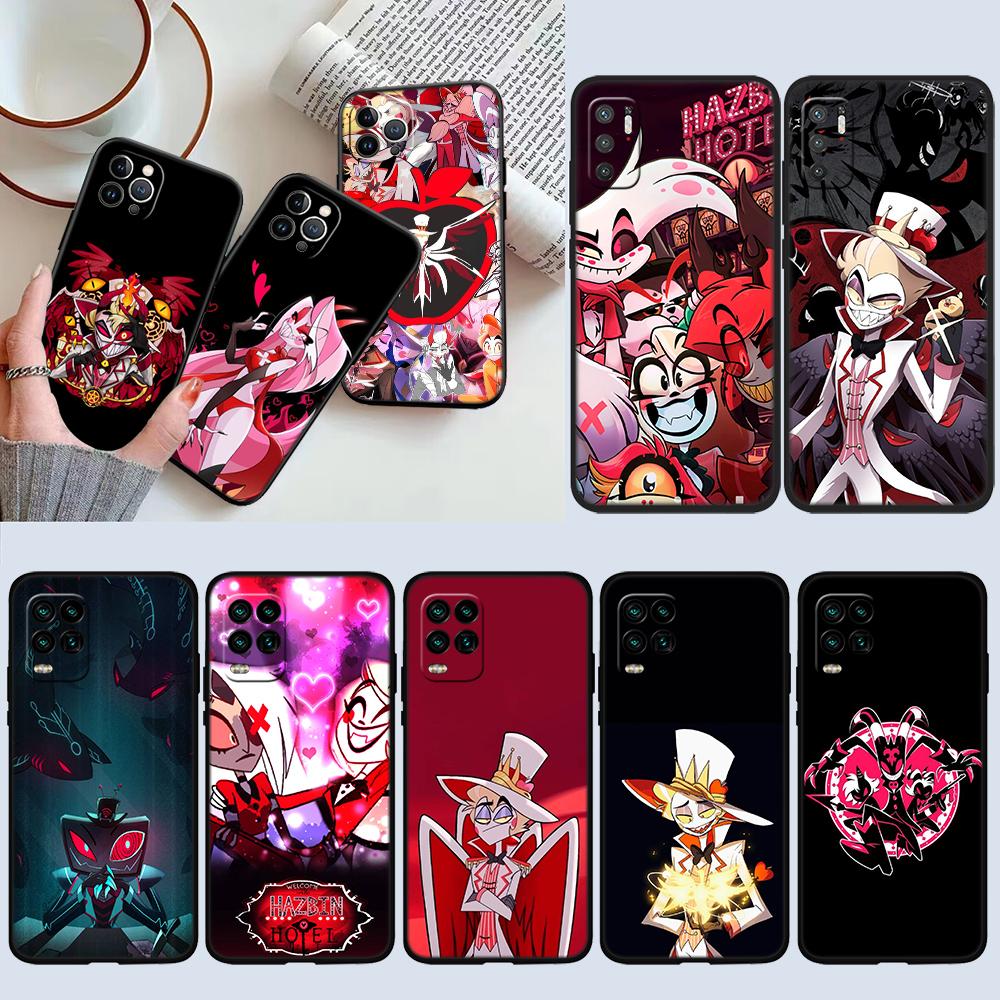 RE35 H-Hazbins Alastor H-Hotels Phone Case for OPPO A40 A60 A80 A15 A16 A16K A12 A17 A17K A54 A54S A53 A53S A55 A56 A57 A98 F23