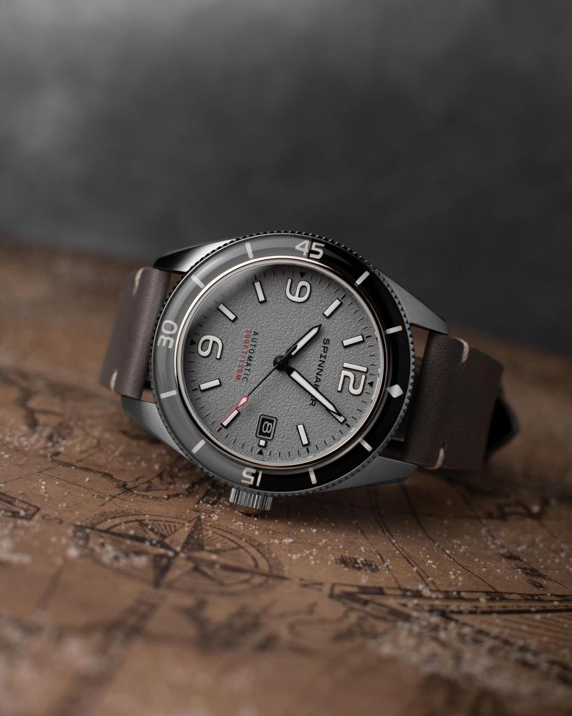 Spinicaar Fluss SP-5055-0H Men's Watch, Gray [Parallel Import]