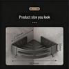 Xinpei No-Drill Aluminum Bathroom Corner Shelf