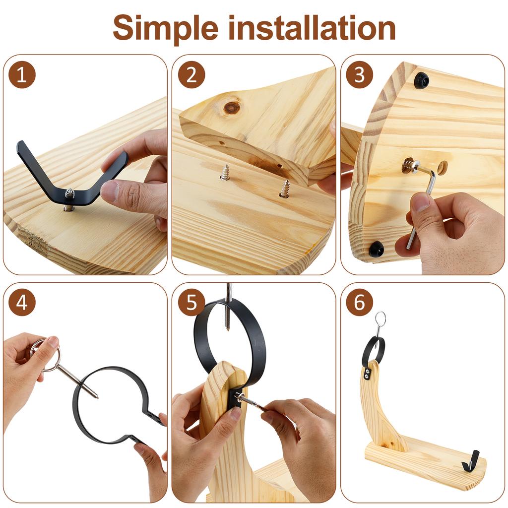 Supporto per prosciutto in legno spagnolo, supporto per gamba di prosciutto, affettatrice professionale per prosciutto, supporto fisso con tappetino antiscivolo, utensile per cucina e ristorante