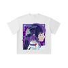 260 GSM Doppelgarn 32 Zähl Garn 100% Baumwolle Frieren V6 Fern Print Unisex Schweres Baumwoll T-Shirt