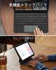 ESR IPad Pro 11 M4 2024 Hülle mit Tastatur Einfache Einrichtung Magnetische Halterung Hochformat Querformat Abnehmbare Schutzhülle Rebound 360 Serie Schwarz