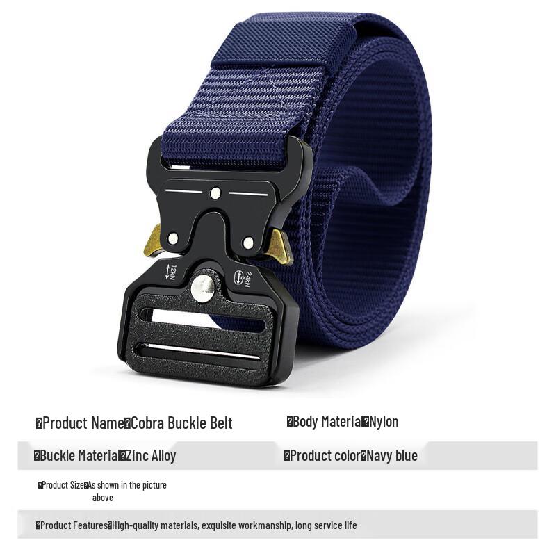 Cobra Buckle Tactical Outdoor Belt