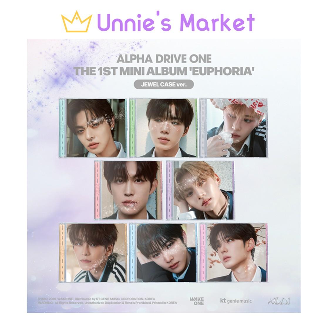 ALPHA DRIVE ONE [EUPHORIA] JEWEL CASE версия Random ver. 1EA