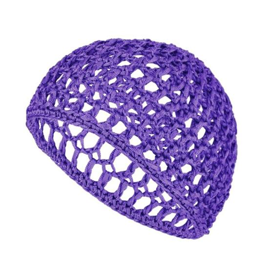 Plasă de Păr din Tricot Elastică Plasă de Păr Confortabilă și Respirabilă cu Margini Elastice Potrivire Sigură Capac de Bază pentru Perucă Soluție pentru Îngrijirea Părului