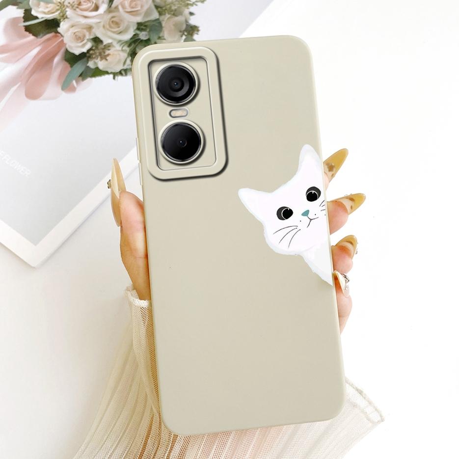 For Tecno Pop 6 Pro Case BE8 Cute Cat Duck Cartoon Cover Shockproof Soft TPU Phone Case For Tecno Pop 6 GO Pop6 Pro Fundas Coque