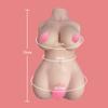 TPE Ultra-Soft Realistic Half-Body Masturbator for Men Lifelike Texture Male Sex Toy Portable Easy-to-Clean Fleshlight Adults Products