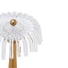 Hestia Crystal USB LED Touch Table Lamp with Bronze Base & Trim