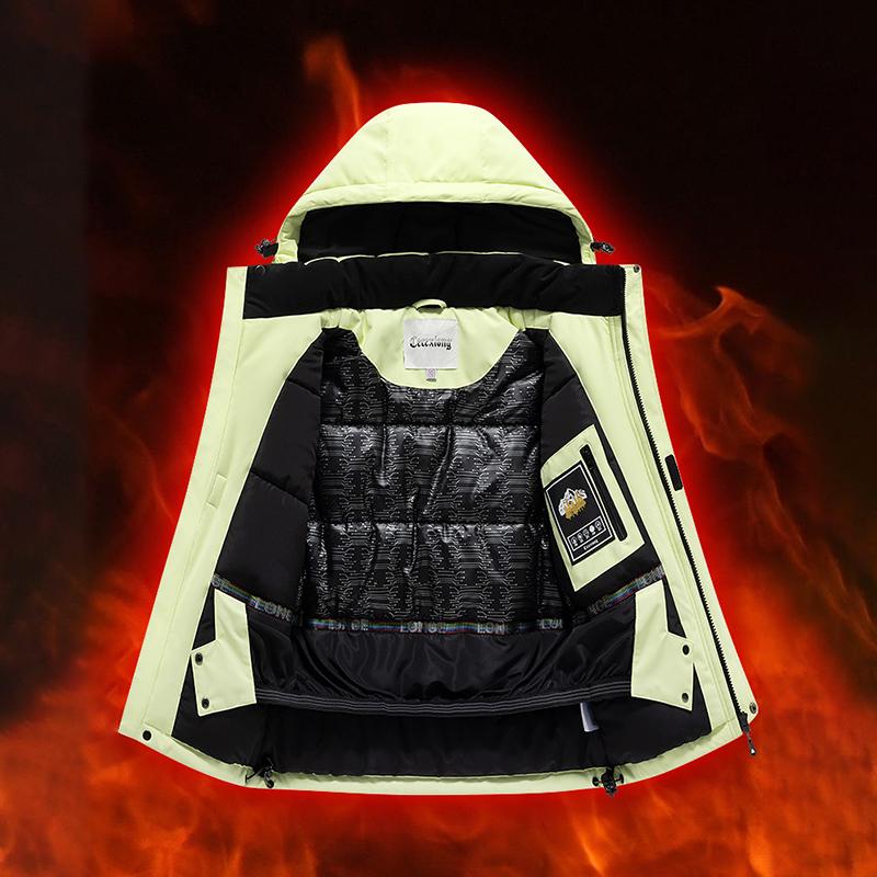 Winter Ski Children's Ski Coat Pants Set Warm Waterproof Boys Girls Outdoor Skiing Snowboarding Winter Kids