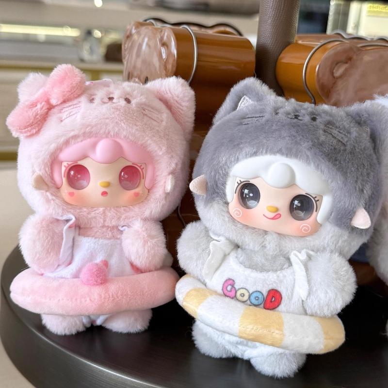 Yooki Kitten Summer Party Series Plush Doll Blind Box Cute Toy Bag Pendant Decoration Surprise Birthday Gift
