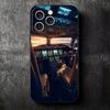 Aviation Aeroplane Pilot Cockpit Soft Phone Case for iPhone 16 16E 17 Air 15 Pro Max 14 Plus 13 Mini 11 12 7 Black Cover Back Sh