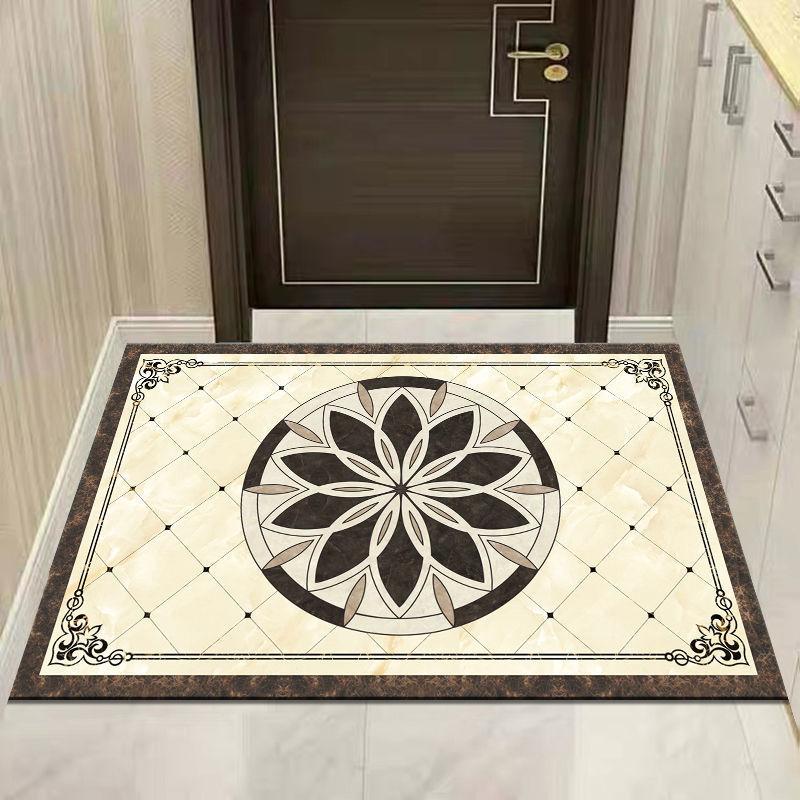 New Chinese Style Entrance Carpet  Living Room Carpet Corridor Floor Mat Household Anti Slip Can Be Cut