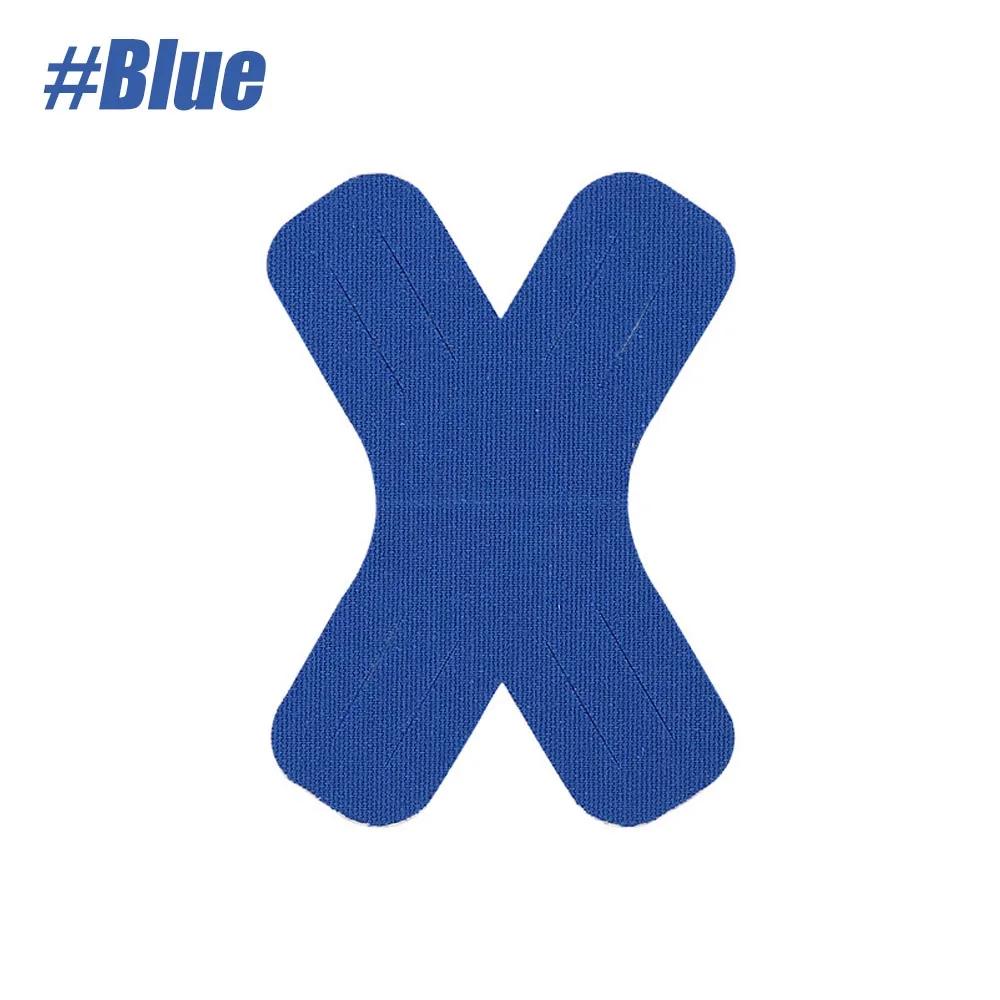 10 Pcs Kinesiology Tape Elastic Sports Tape Muscle Support Therapy Recovery Adhesive X Type For Knees Joint Pain Relief