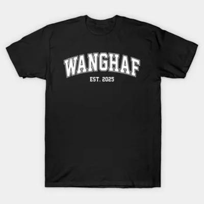Wanghaf Est 2025 Tshirt For Unisex Unisex 100 Cotton T Shirts Short Sleeve Tops 12013