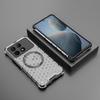 For Xiaomi Redmi K70E 5G/Poco X6 Pro 5G Magnetic Phone Case Honeycomb TPU+PC Back Cover